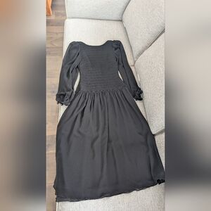 Wilfred Black Long Sleeve Dress